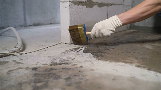 SJ Waterproofing Pros Waterproofing coverage map for Napoleon, IN and surrounding area